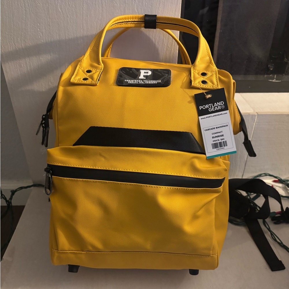 Portland Gear compact Cascade Backpack - Yellow